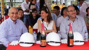 The Board of Directors of PEB Steel Buildings during the 5th steel factory Ground-breaking ceremony